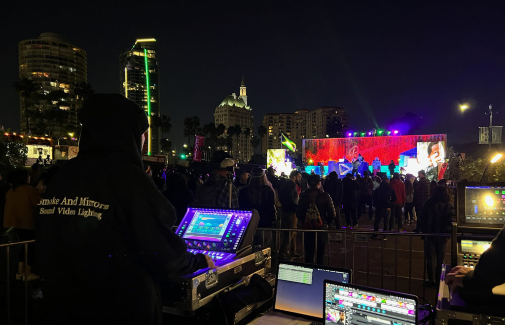 COMPACT ALLEN & HEATH DLIVE C1500 BRINGS CALIFORNIA VIBRATIONS TO LONG